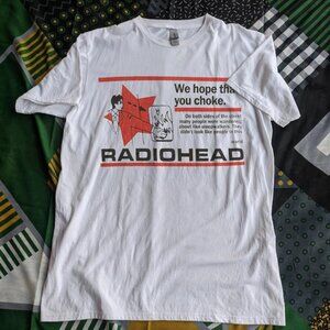 Radiohead Retro Graphic Rock Band Unisex Streetwear Music Fan T-Shirt 89